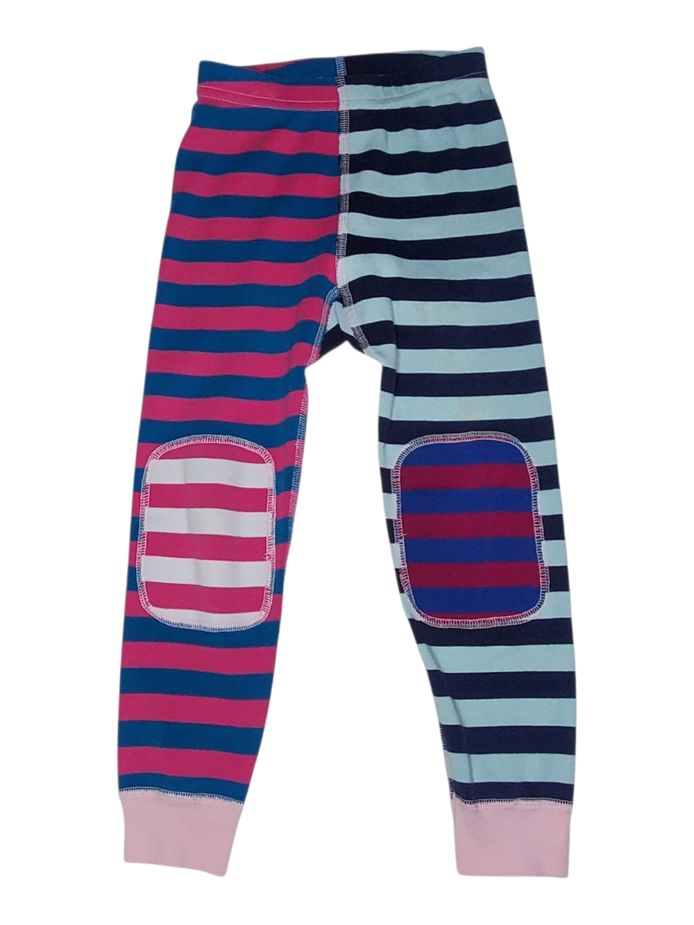 Hanna Andersson Long John Pajamas Bottoms Pink|Navy Size 4